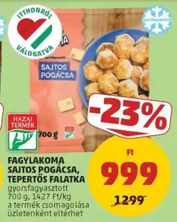 PENNY Fagylakoma Sajtos Pogácsa, Tepertős Falatka ajánlat