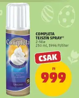 PENNY Completa Tejszín Spray ajánlat