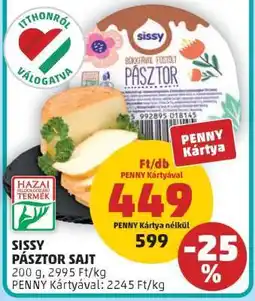 PENNY Sissy Pásztor Sajt ajánlat