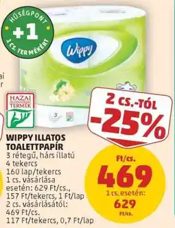 PENNY Wippy Illatos Toalettpapír ajánlat