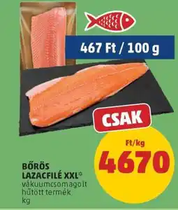 PENNY Bőrös Lazacfilé XXL ajánlat