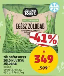 PENNY Zöldségeskert Zöld Hüvelyű Zöldbab ajánlat