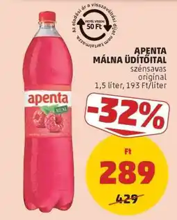 PENNY Apenta Málna Üdítőital ajánlat