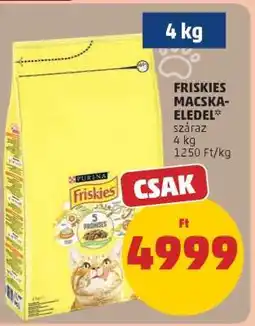 PENNY Friskies Macskaeledel ajánlat
