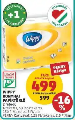 PENNY Wippy Konyhai Papírtörlő ajánlat