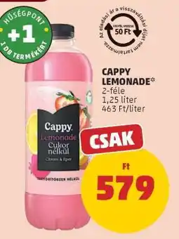PENNY Cappy Lemonade ajánlat
