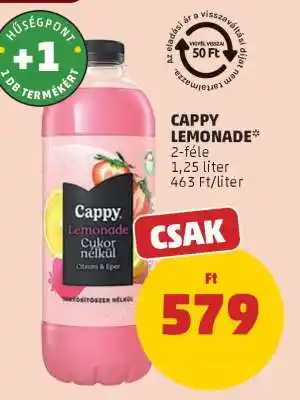 PENNY Cappy Lemonade ajánlat