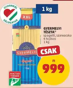 PENNY Gyermelyi Tészta ajánlat