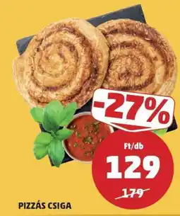 PENNY Pizzás csiga ajánlat