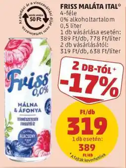PENNY FRISS MALÁTA ITAL ajánlat
