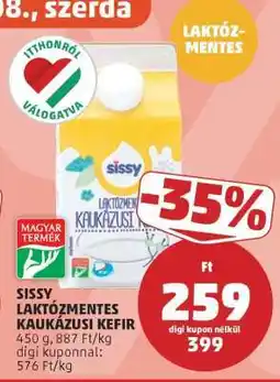 PENNY Sissy Laktózmentes Kaukázusi Kefir ajánlat