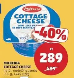 PENNY Milkeria Cottage Cheese ajánlat