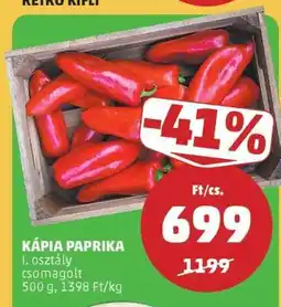 PENNY Kápia paprika ajánlat