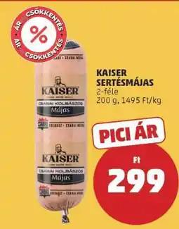 PENNY KAISER Sertésmájas ajánlat