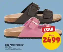 PENNY Női / férfi papucs ajánlat