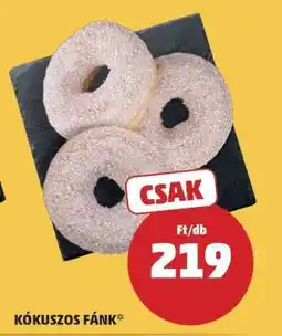 PENNY Kókuszos fánk ajánlat