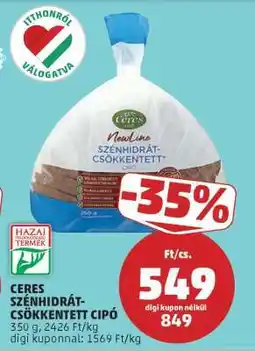 PENNY CERES SZÉNHIDRÁT-CSÖKKENTETT CIPÓ ajánlat