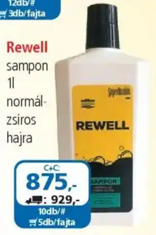 ÁRKLUB Rewell sampon ajánlat
