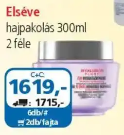 ÁRKLUB Elséve hajpakolás ajánlat