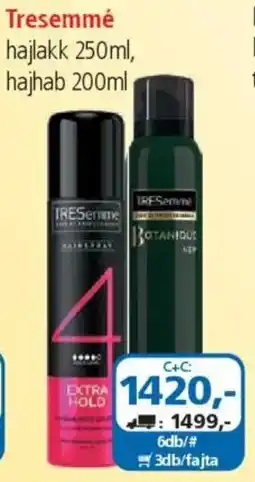 ÁRKLUB Tresemmé hajlakk, hajhab ajánlat