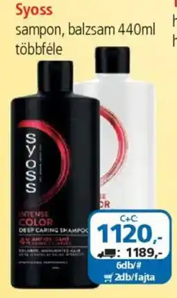 ÁRKLUB Syoss sampon, balzsam ajánlat