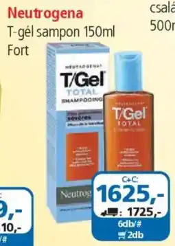 ÁRKLUB Neutrogena T-gél sampon ajánlat