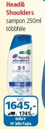 ÁRKLUB Head&Shoulders sampon ajánlat