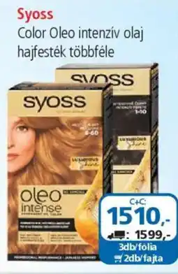 ÁRKLUB Syoss Color Oleo intenzív olaj hajfesték ajánlat