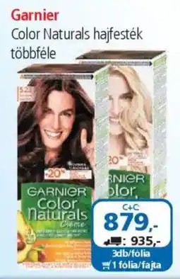 ÁRKLUB Garnier Color Naturals hajfesték ajánlat