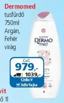 ÁRKLUB Dermomed tusfürdő ajánlat