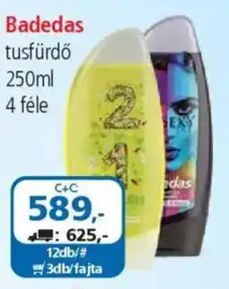 ÁRKLUB Badedas tusfürdő ajánlat