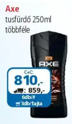 ÁRKLUB Axe tusfürdő ajánlat