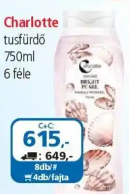 ÁRKLUB Charlotte tusfürdő ajánlat
