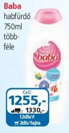 ÁRKLUB Baba habfürdő ajánlat