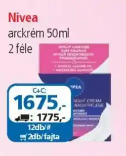 ÁRKLUB Nivea arckrém ajánlat