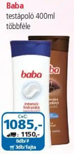 ÁRKLUB Baba testápoló ajánlat