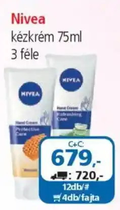 ÁRKLUB Nivea kézkrém ajánlat