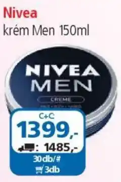 ÁRKLUB Nivea krém Men ajánlat