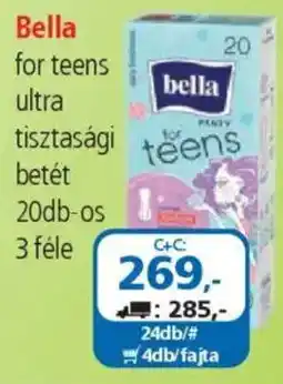 ÁRKLUB Bella for teens ultra tisztasági betét ajánlat