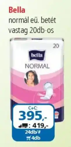 ÁRKLUB Bella normál eü. betét vastag ajánlat
