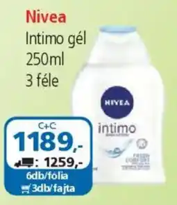 ÁRKLUB Nivea Intimo gél ajánlat