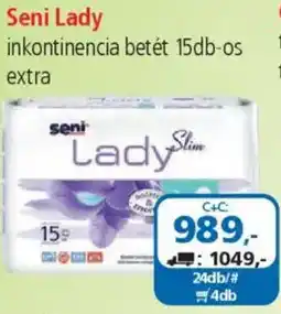 ÁRKLUB Seni Lady inkontinencia betét ajánlat