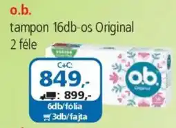 ÁRKLUB O.B. tampon Original ajánlat