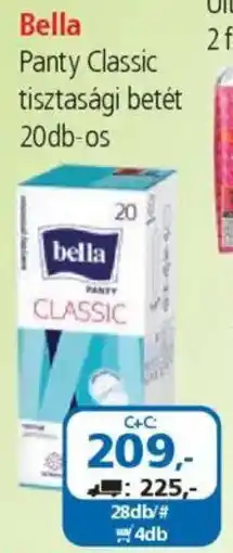 ÁRKLUB Bella Panty Classic tisztasági betét ajánlat