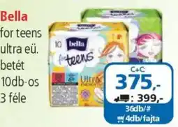 ÁRKLUB Bella for teens ultra eü. betét ajánlat
