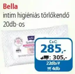 ÁRKLUB Bella intim higiéniás törlőkendő ajánlat