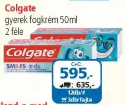 ÁRKLUB Colgate gyerek fogkrém ajánlat