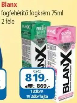 ÁRKLUB Blanx fogfehérítő fogkrém ajánlat