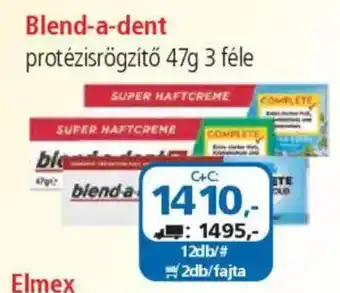 ÁRKLUB Blend-a-dent protézisrögzítő ajánlat