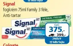 ÁRKLUB Signal fogkrém Family ajánlat